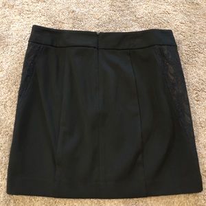 Express Skirts - Express Short Black Skirt with Lace Express Skirts - Express Short Black Skirt with Lace